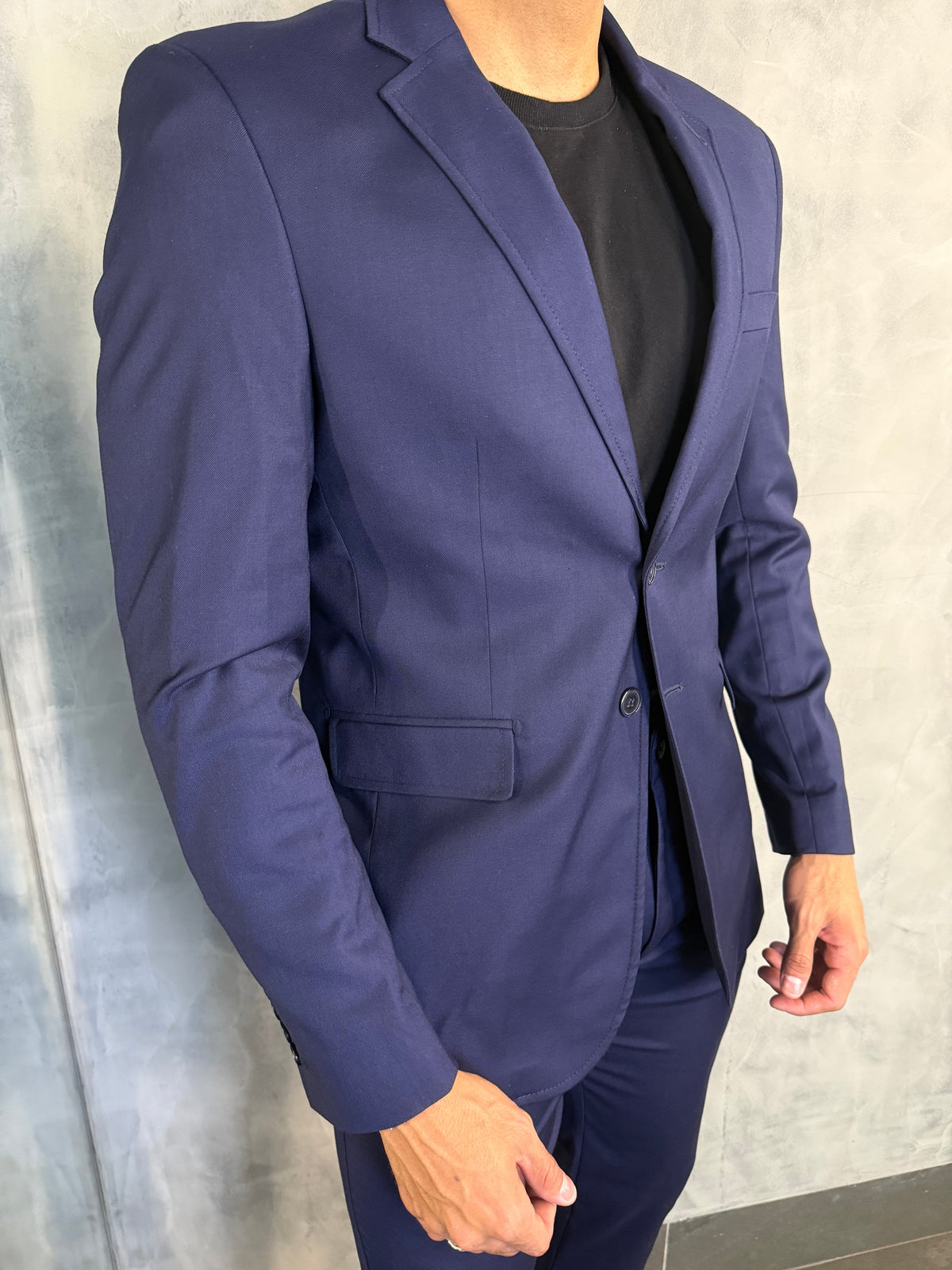 BLAZER SLIM FATIOTA MARINHO