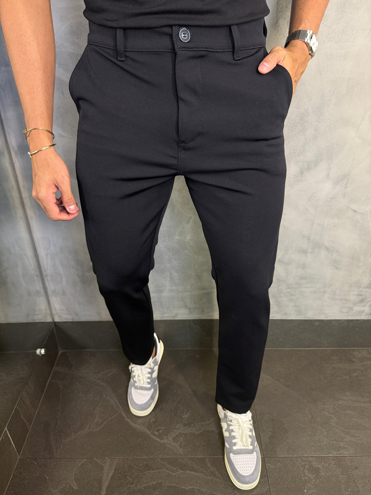 CALÇA MALHA ROMA DLZ PRETO