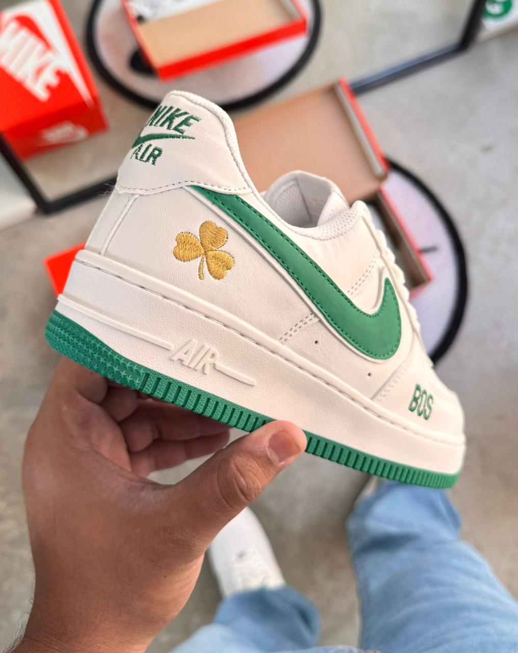 Tênis Masculino Nike Air force 1 Boston Premium