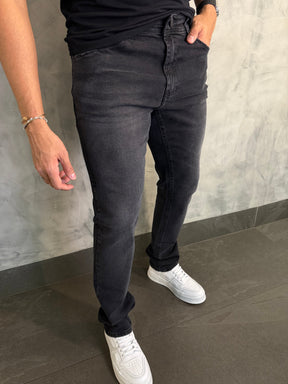 CALÇA JEANS SLIM DLZ CARVÃO