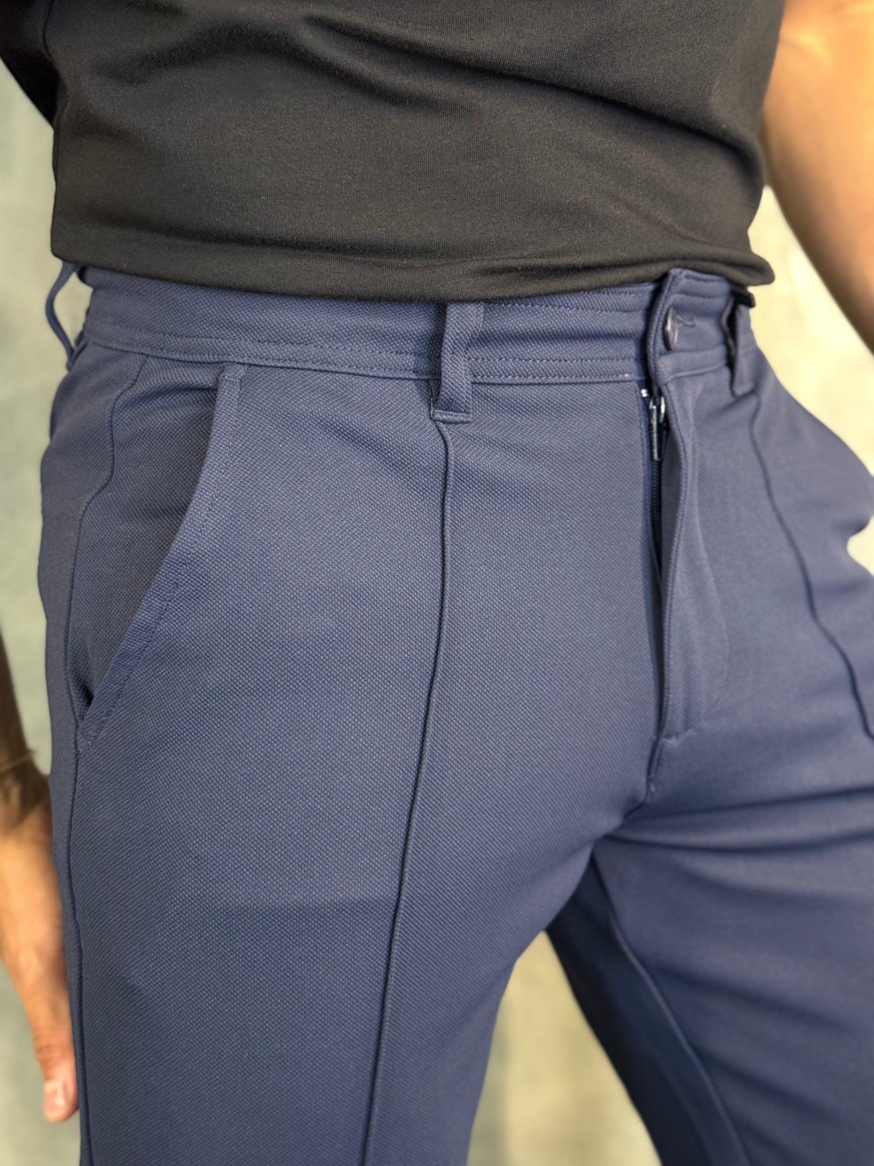 CALÇA MALHA C/ FRISO PONTO H